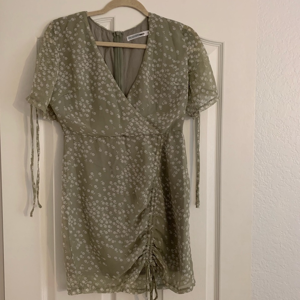 Princess Polly Olive Green Mini Dress